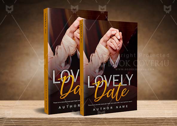 Romance-book-cover-design-Lovely Date-back