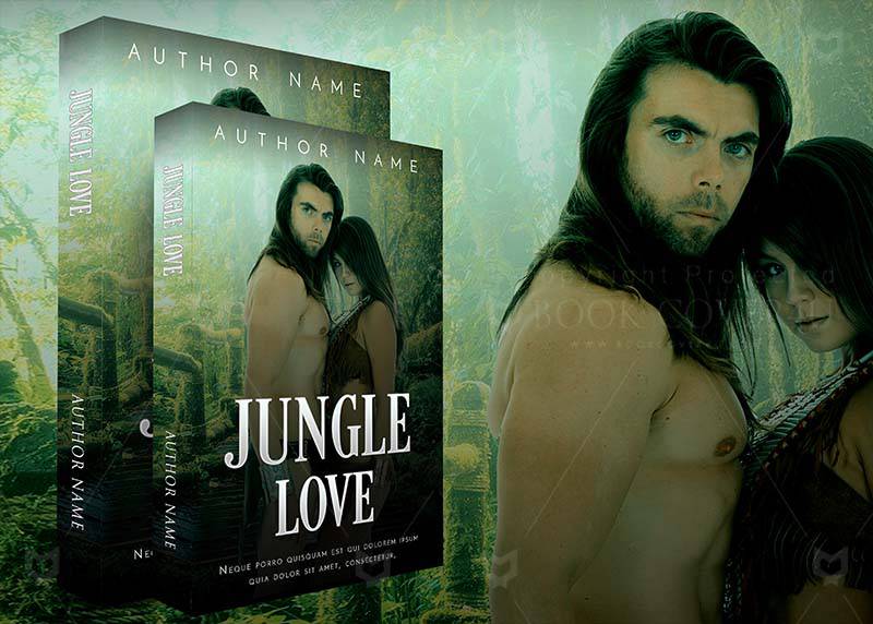 Romance-book-cover-design-Jungle Love-back