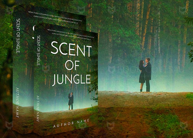 Romance-book-cover-design-Scent of Jungle-back