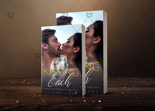 Romance-book-cover-design-Kissing Each-back