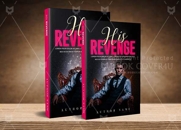 Romance-book-cover-design-His Revenge-back