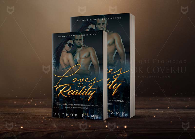 Romance-book-cover-design-Loves of reality-back