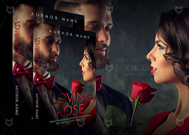 Romance-book-cover-design-Loving Rose-back