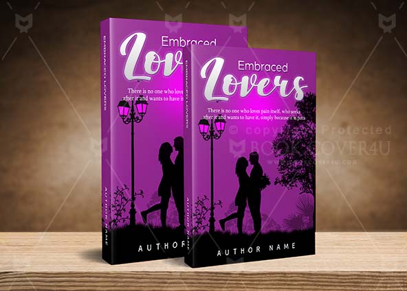 Romance-book-cover-design-Embraced Lovers-back