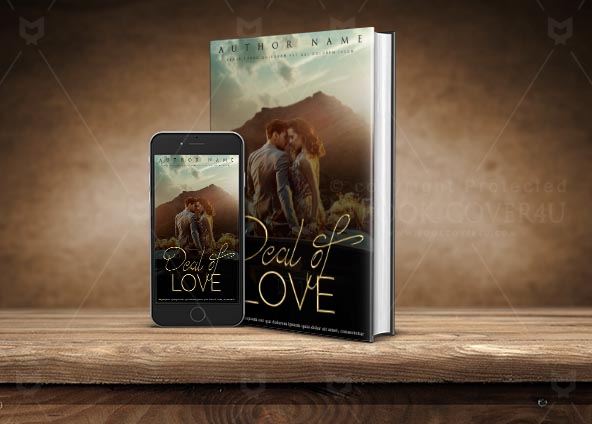 Romance-book-cover-design-Deal of love-back