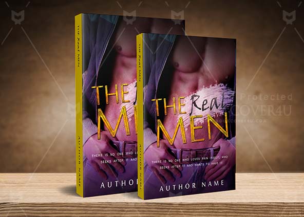 Romance-book-cover-design-The Real Men-back