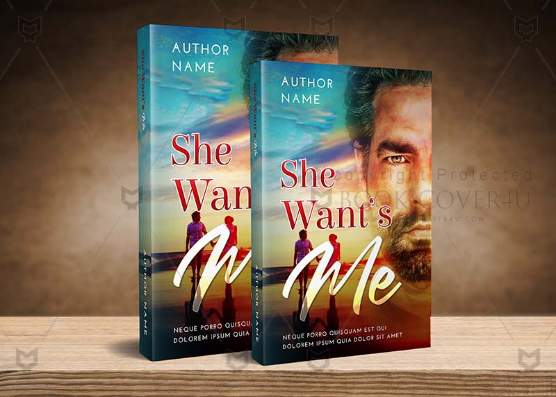Romance-book-cover-design-She Wants Me-back