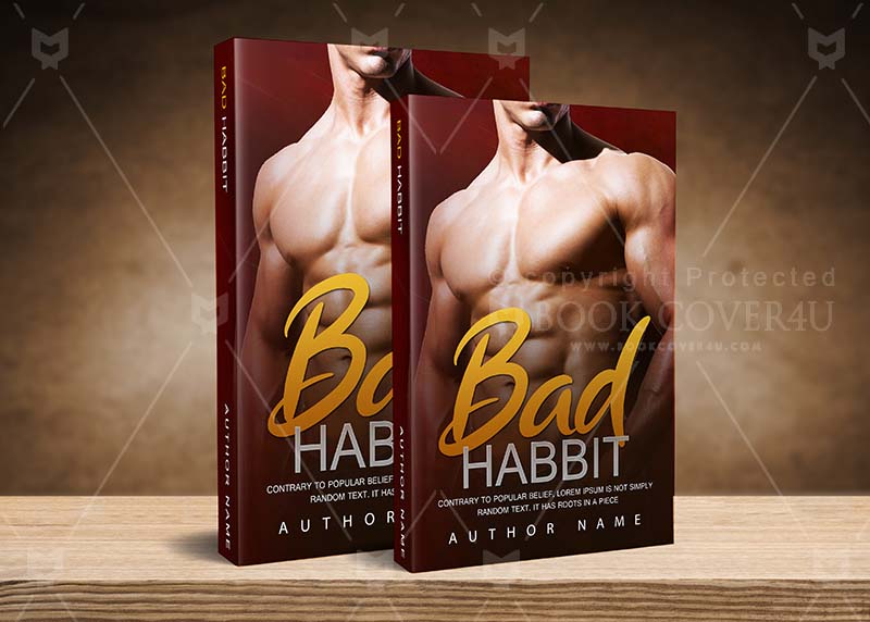 Romance-book-cover-design-Bad Habbit-back