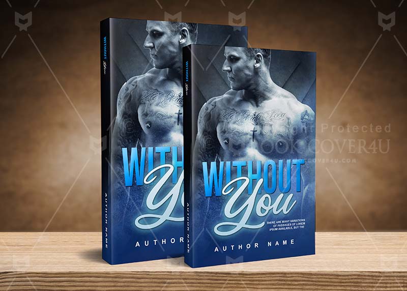 Romance-book-cover-design-Without You-back