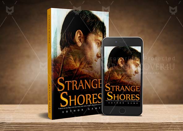 Romance-book-cover-design-Strange Shores-back