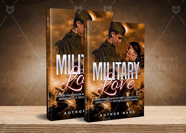 Romance-book-cover-design-Military Love-back