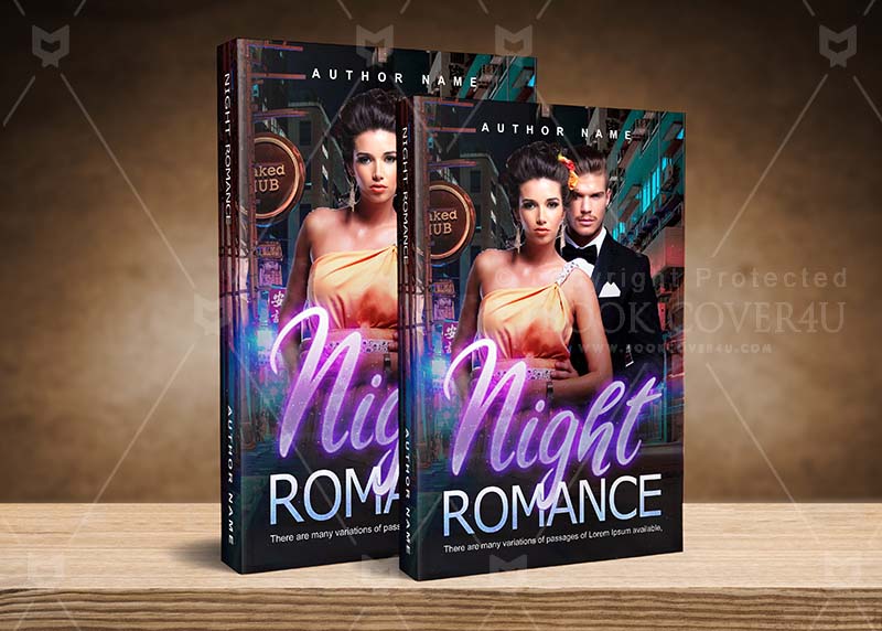 Romance-book-cover-design-Night Romance-back