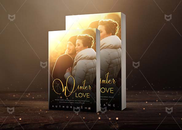 Romance-book-cover-design-Winter Love-back