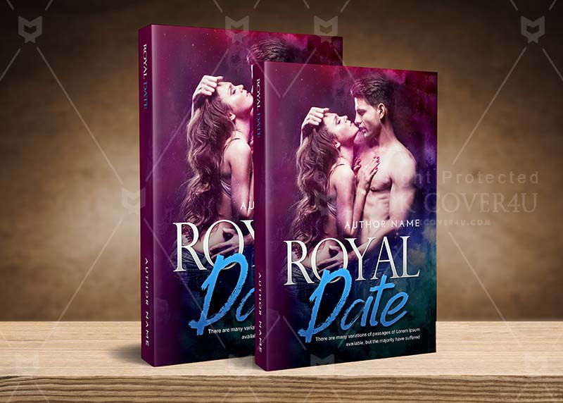Romance-book-cover-design-Royal Date-back