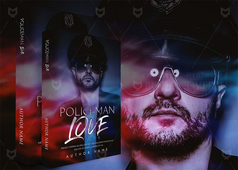 Romance-book-cover-design-Policeman Love-back