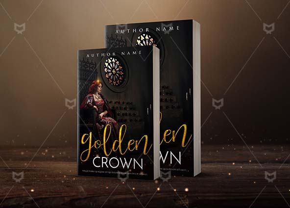 Romance-book-cover-design-Golden Crown-back