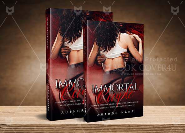 Romance-book-cover-design-Immortal Couple-back