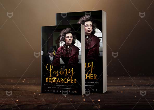 Romance-book-cover-design-Loving Researcher-back