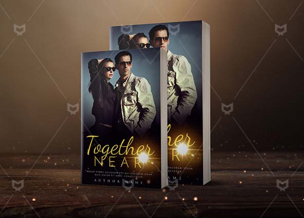 Romance-book-cover-design-Together Near-back