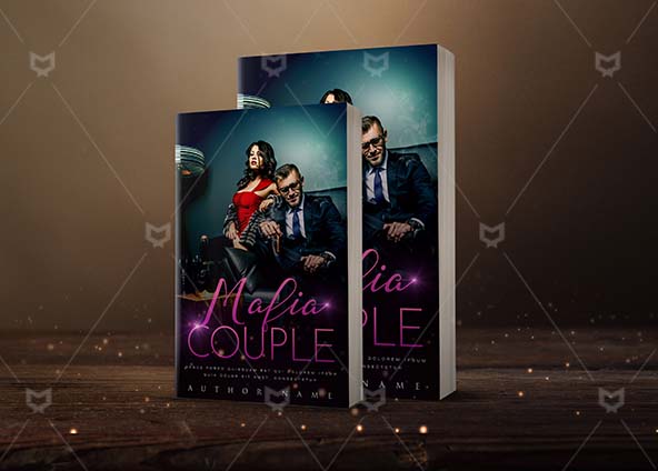 Romance-book-cover-design-Mafia Couple-back