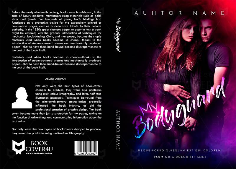 Romance-book-cover-design-My Bodyguard-back