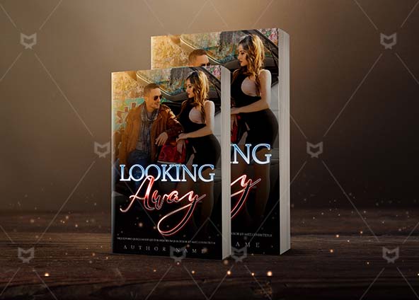 Romance-book-cover-design-Looking Away-back