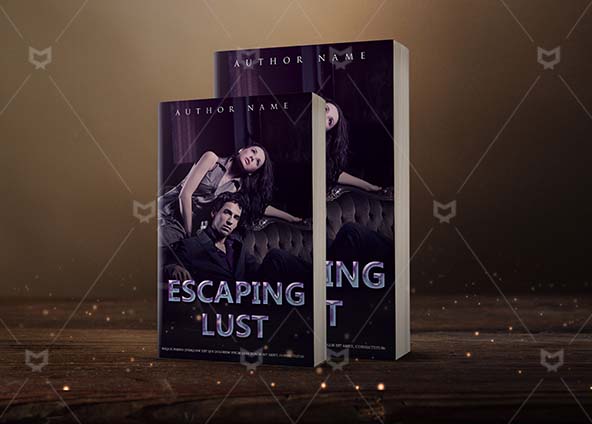 Romance-book-cover-design-Escaping Lust-back