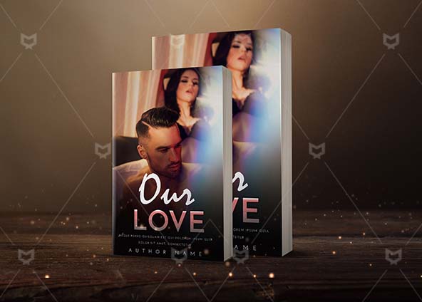 Romance-book-cover-design-Our Love-back