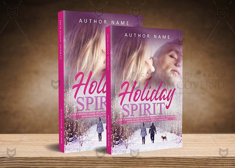 Romance-book-cover-design-Holiday Spirit-back