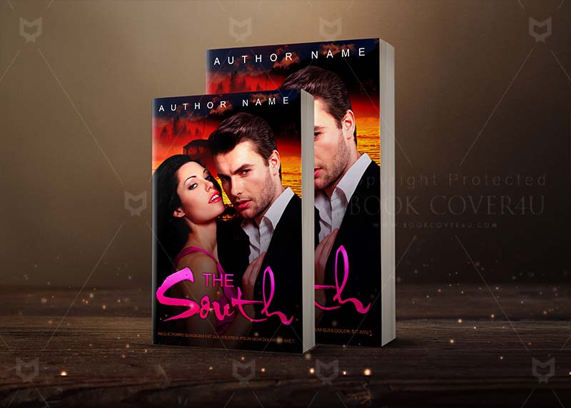 Romance-book-cover-design-The South-back