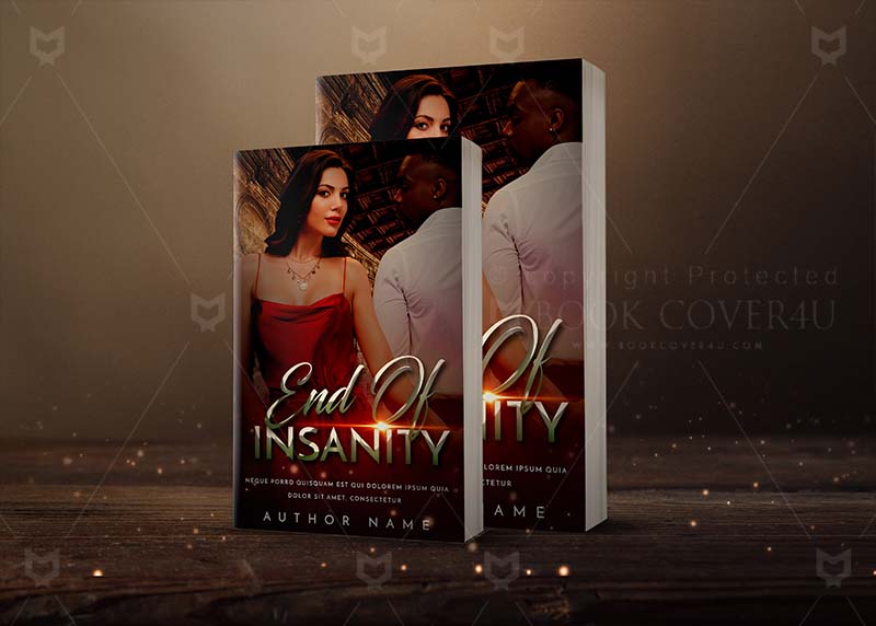 Romance-book-cover-design-End of Insanity-back
