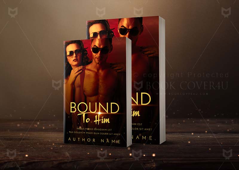 Romance-book-cover-design-Bound to Him-back