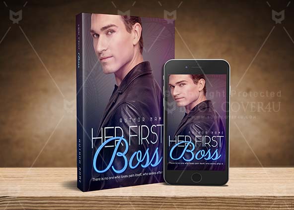 Romance-book-cover-design-Her First Boss-back