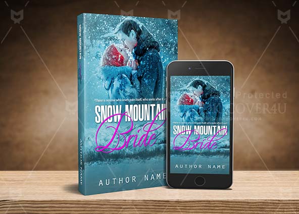Romance-book-cover-design-Snow Mountain Bride-back