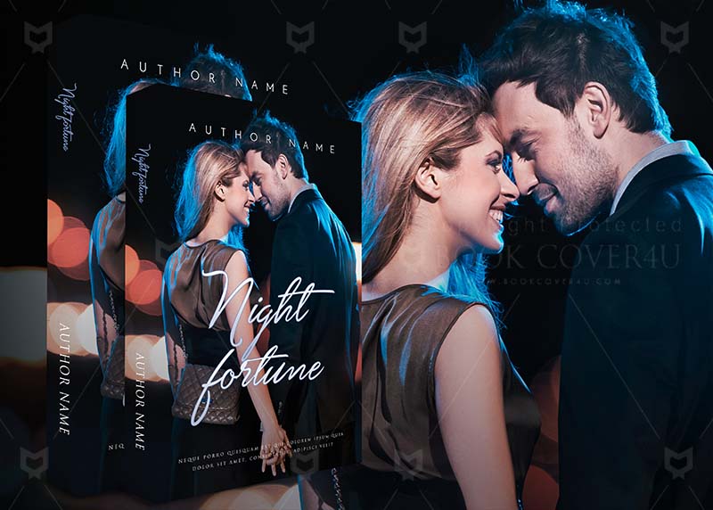 Romance-book-cover-design-Night Fortune-back