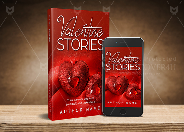Romance-book-cover-design-Valentine Stories-back