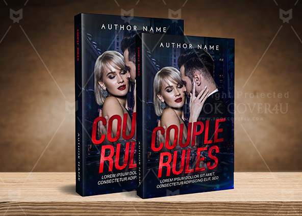 Romance-book-cover-design-Couple Rules-back