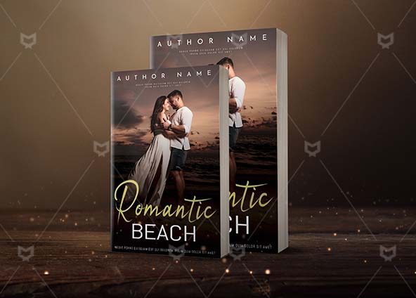 Romance-book-cover-design-Romantic Beach-back