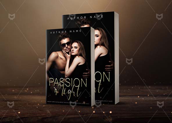 Romance-book-cover-design-Passion Night-back