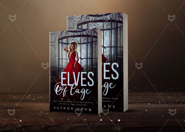 Romance-book-cover-design-Elves Of Cage-back