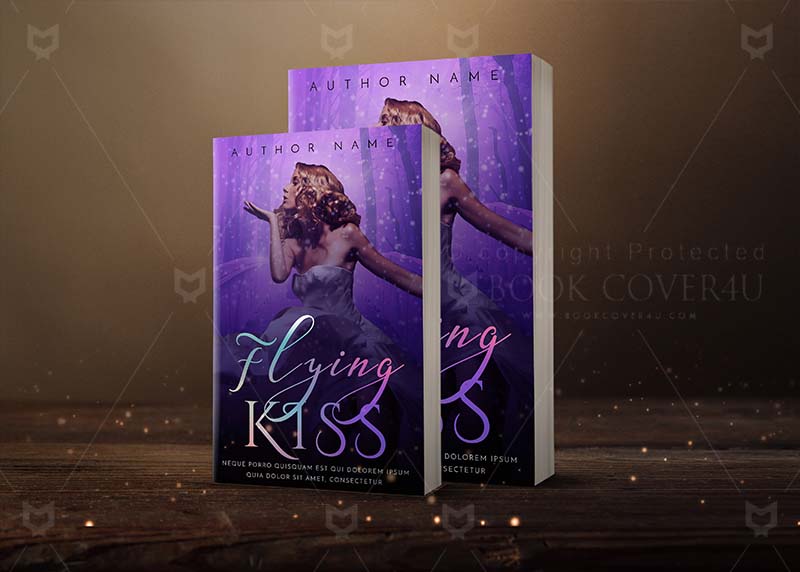 Fantasy-book-cover-design-Flying Kiss-back