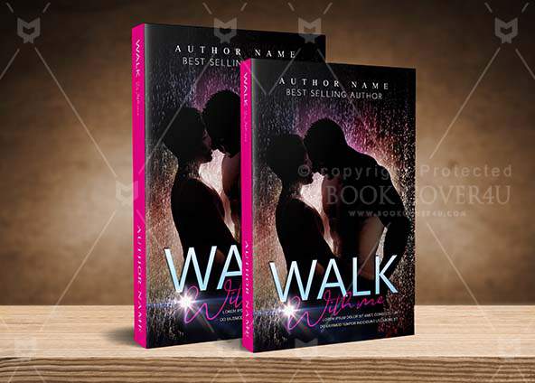 Romance-book-cover-design-Walk With Me-back