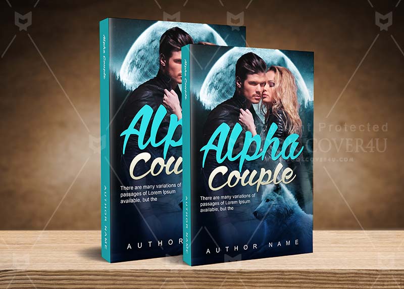 Romance-book-cover-design-Alpha Couple-back