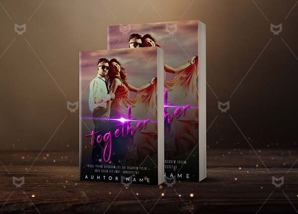 Romance-book-cover-design-Together-back