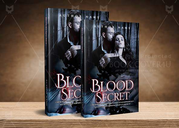 Romance-book-cover-design-Blood Secret-back