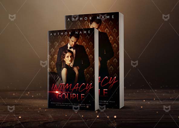Romance-book-cover-design-Intimacy Couple-back