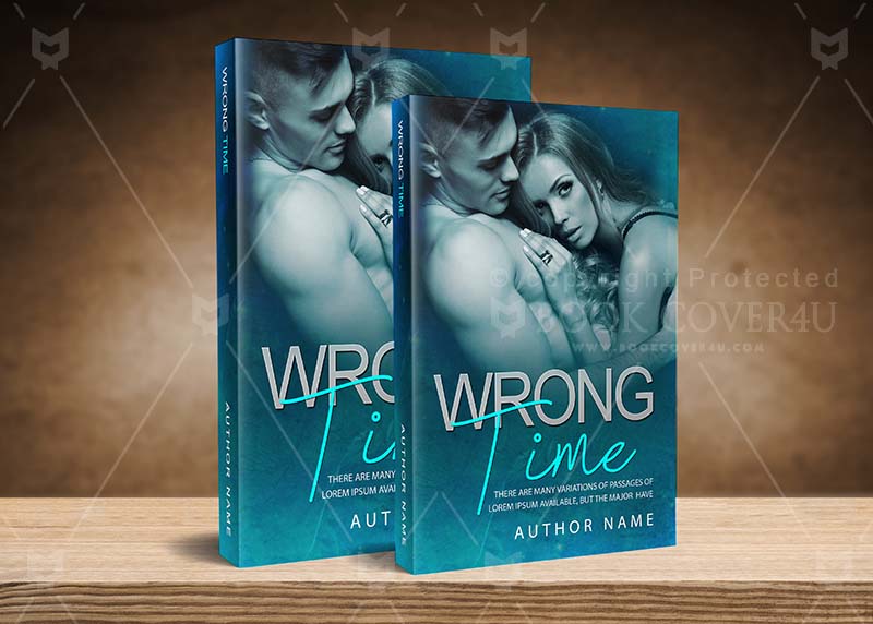 Romance-book-cover-design-Wrong Time-back