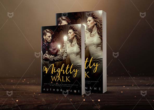 Romance-book-cover-design-Nightly Walk-back