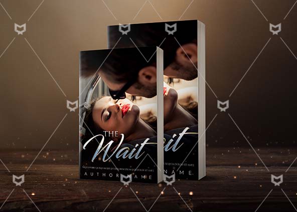 Romance-book-cover-design-The Wait-back