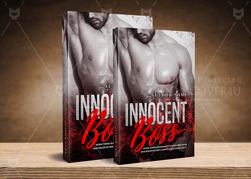 Romance-book-cover-design-Innocent Boss-back